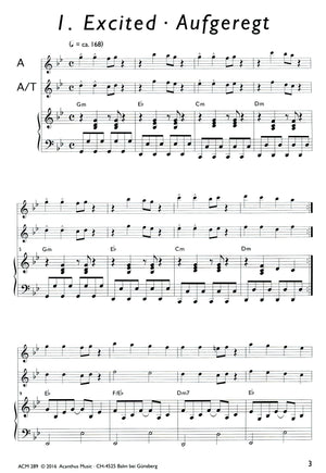 Moods for 2 Altos & Piano