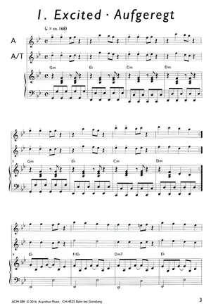 Moods for 2 Altos & Piano