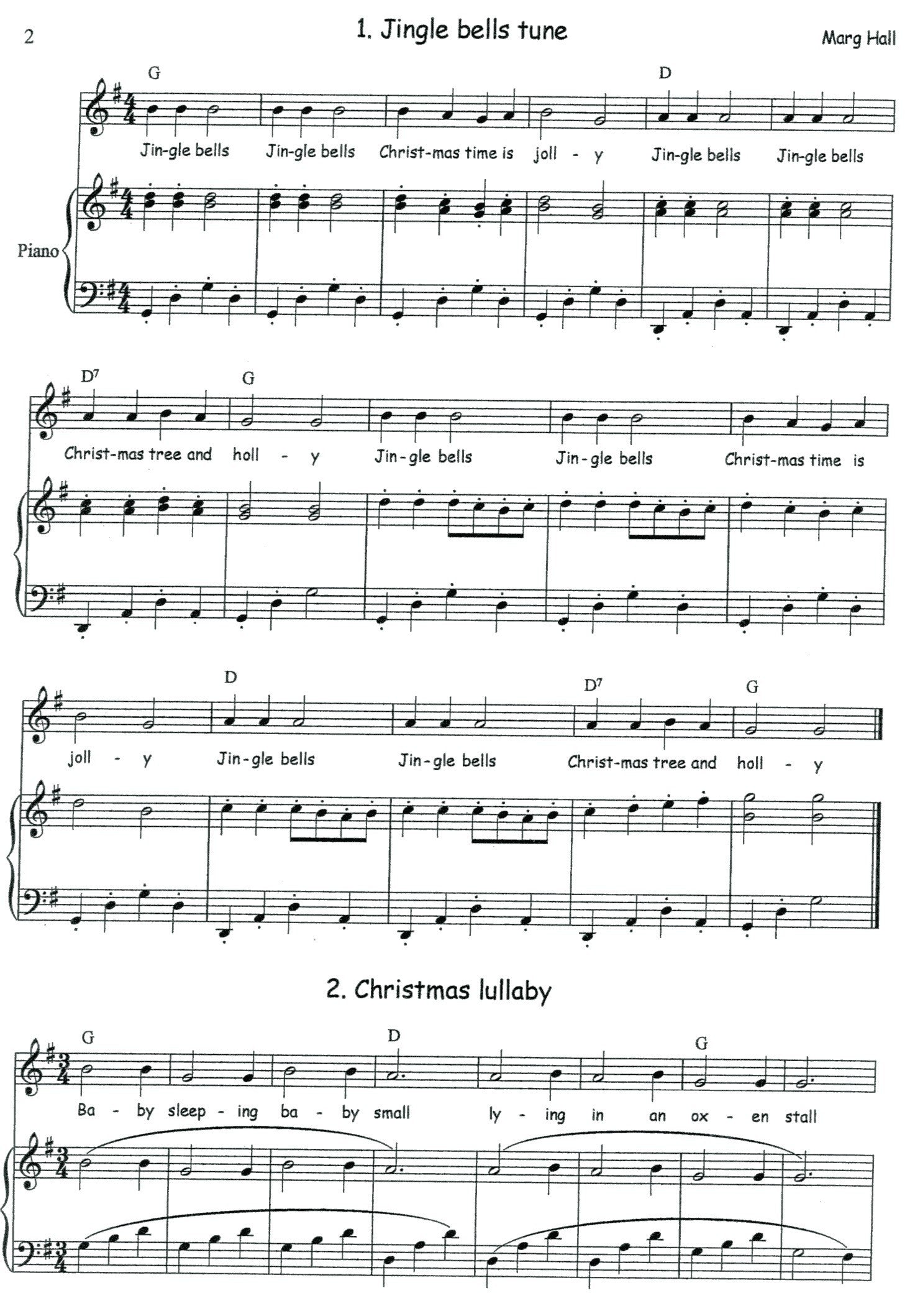 Easy Christmas Tunes