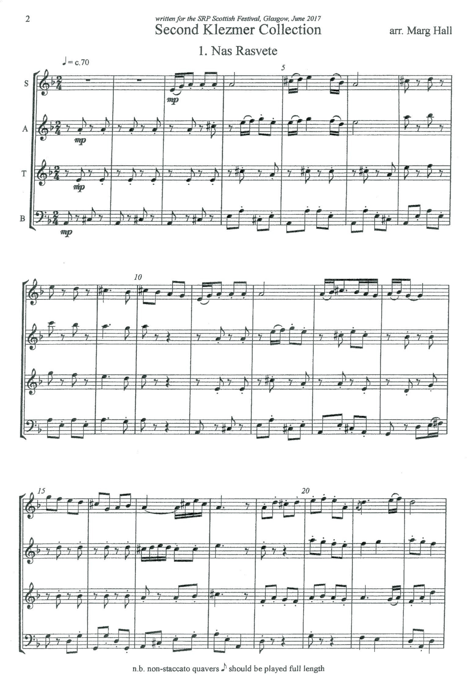 Second Klezmer Collection