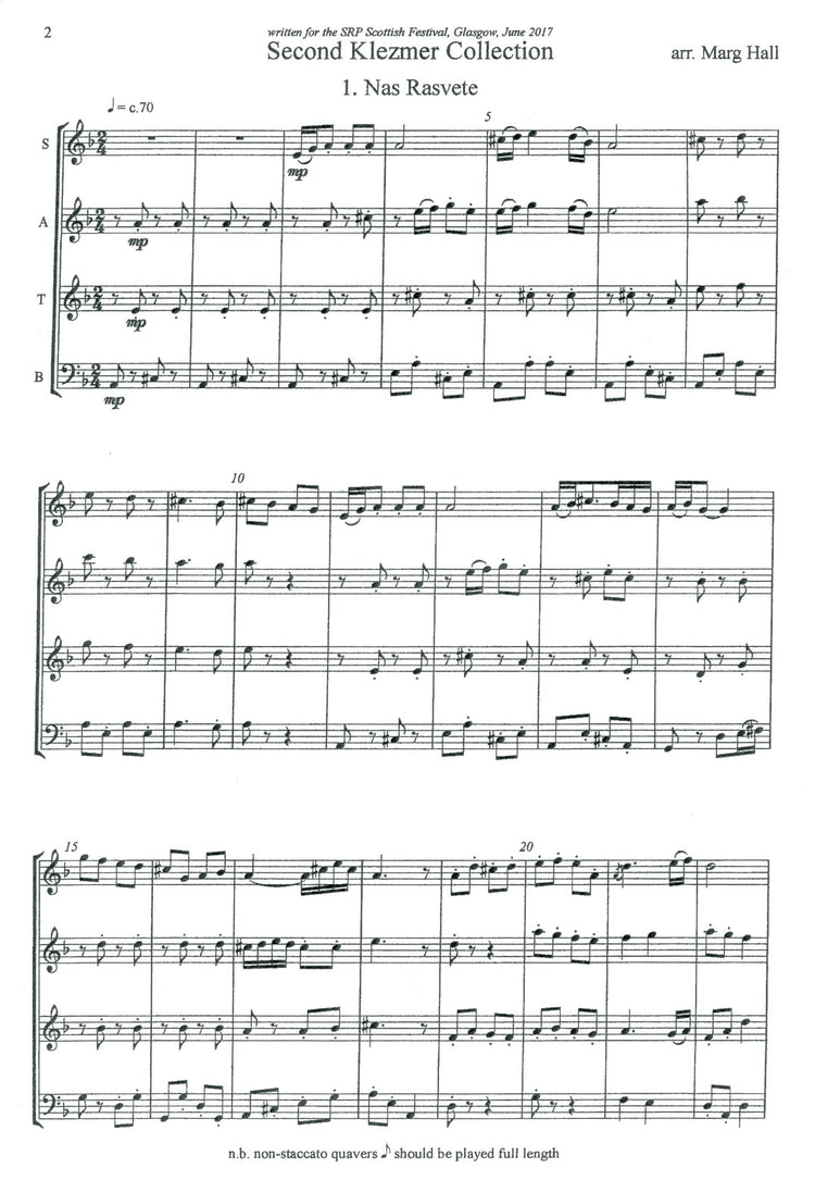 Second Klezmer Collection
