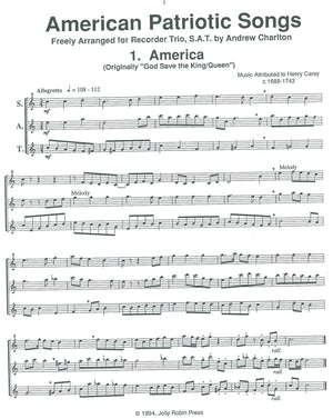 American Patriotic Songs
