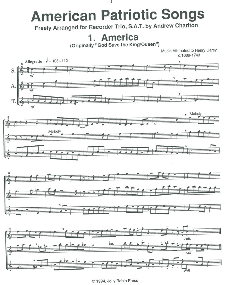 American Patriotic Songs
