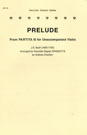 Prelude from Partita III for Unaccompained Violin