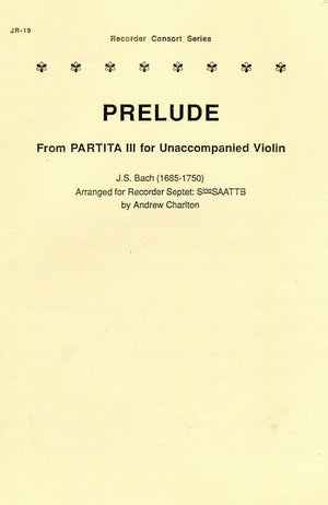 Prelude from Partita III for Unaccompained Violin