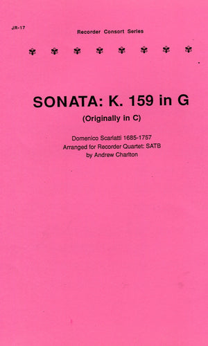 Sonata K 159 in G