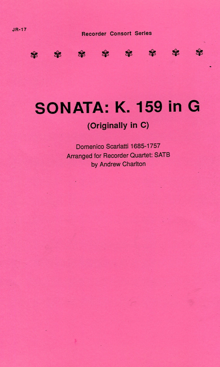 Sonata K 159 in G