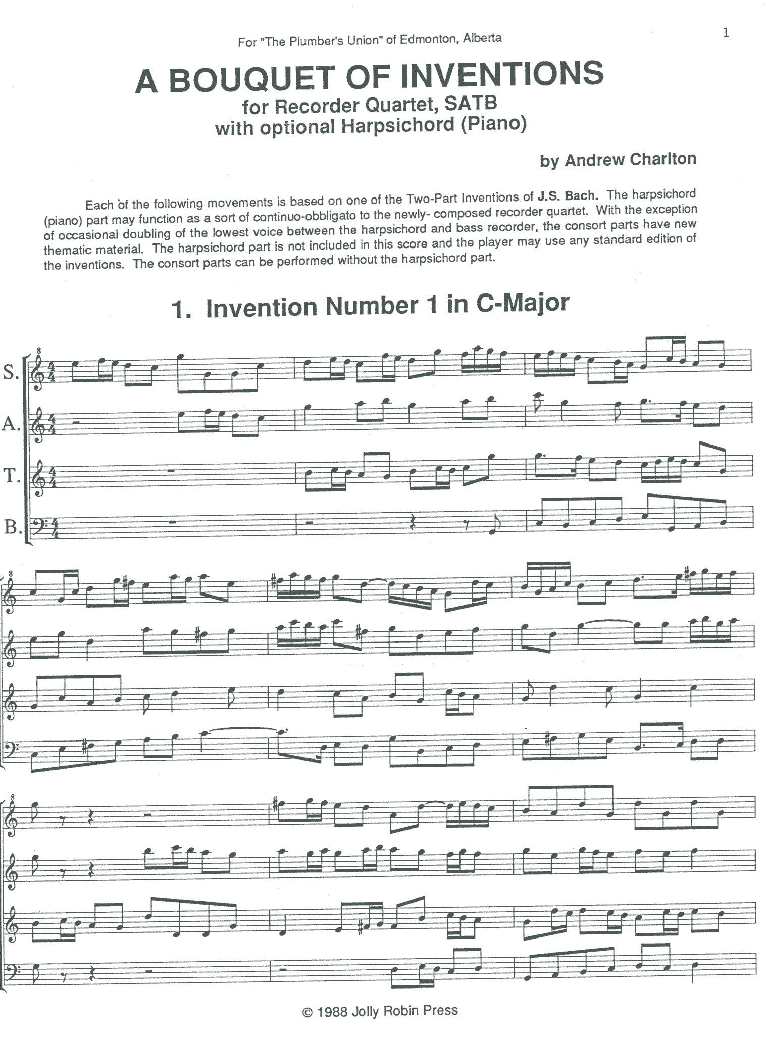 A Bouquet of Inventions