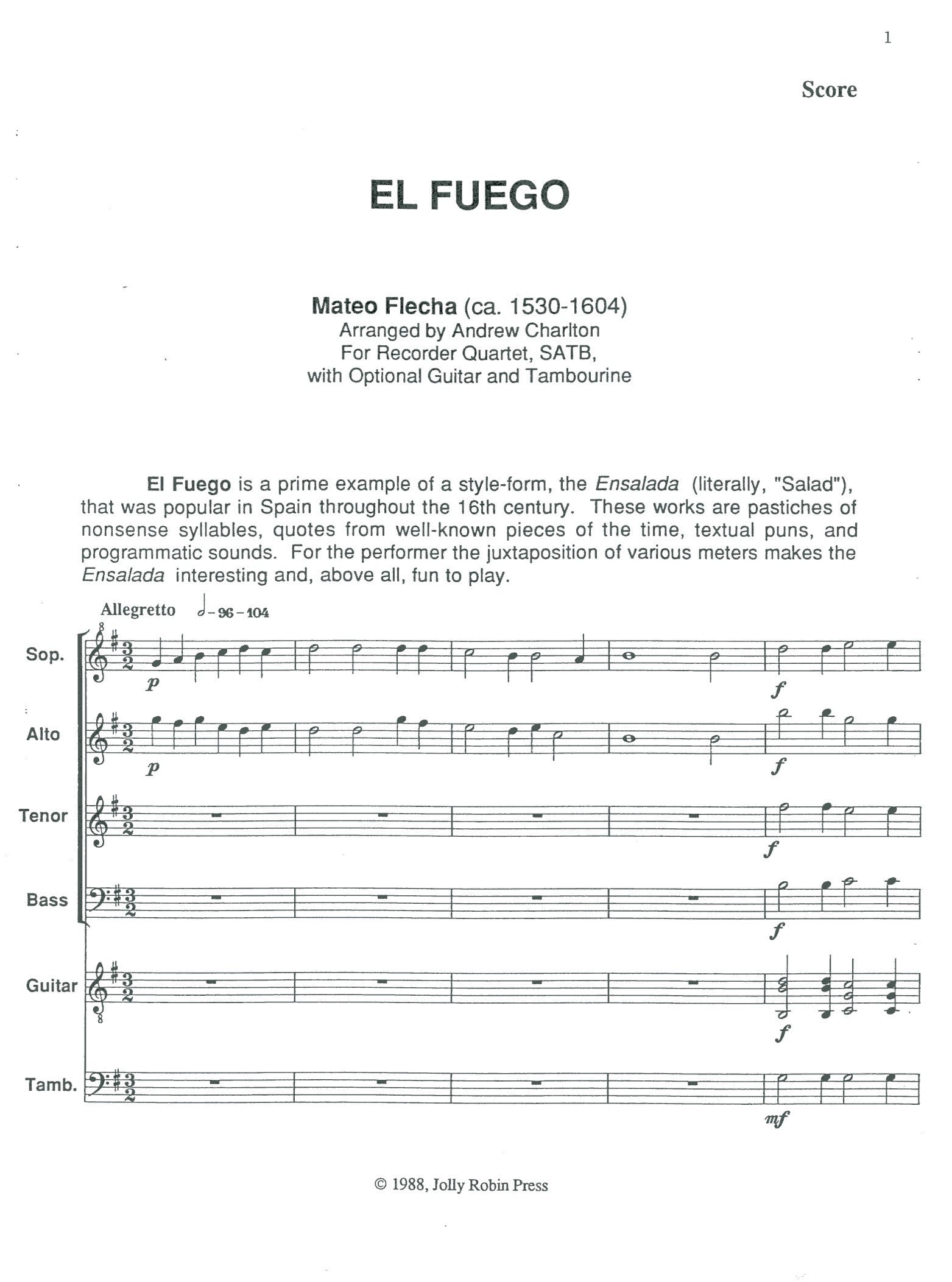 El Fuego