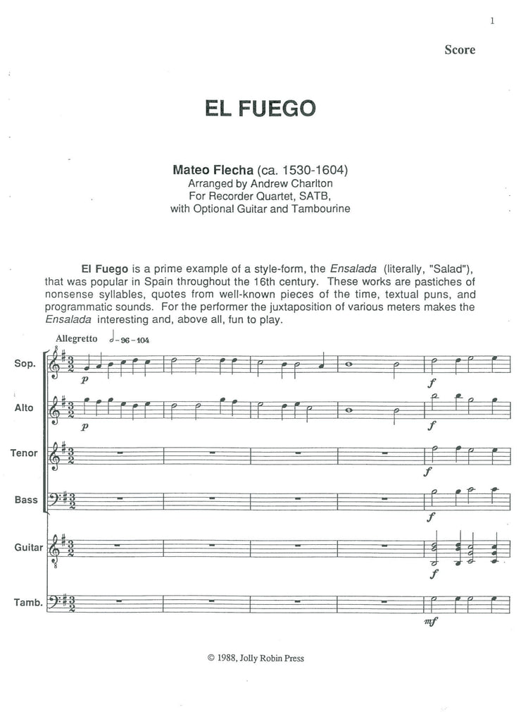 El Fuego