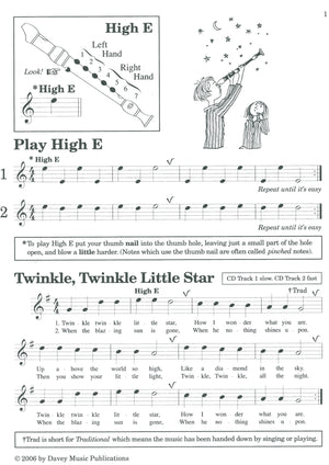 Recorder playing Book 2