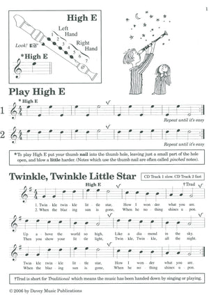 Recorder playing Book 2