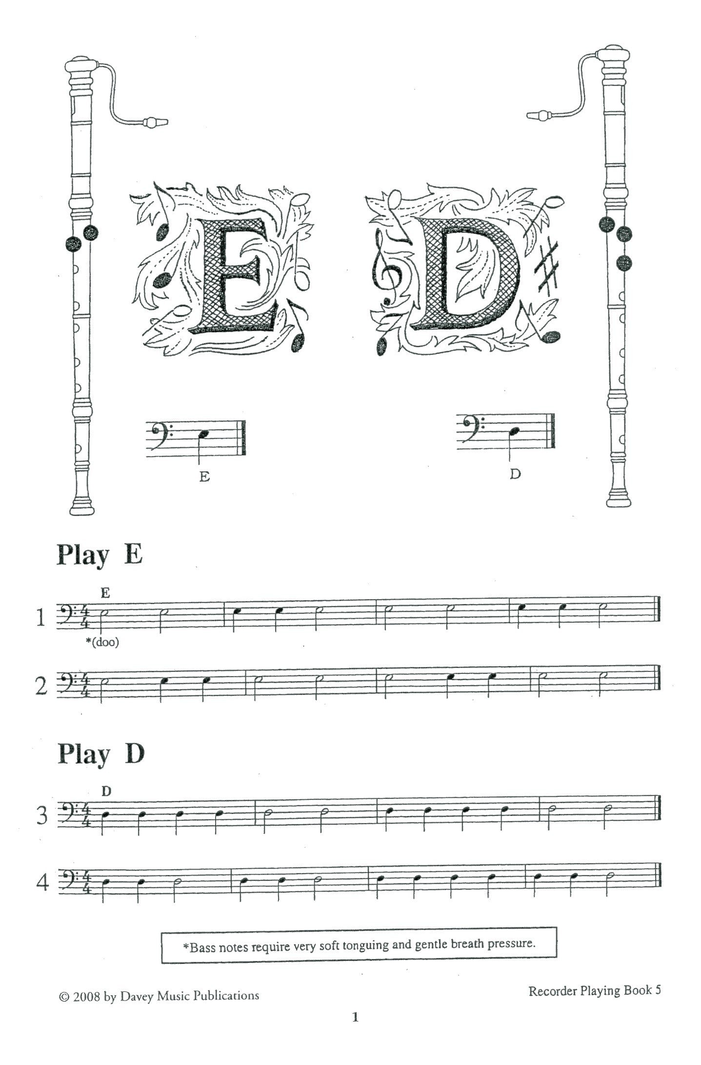 The Big Bass Recorder Book
