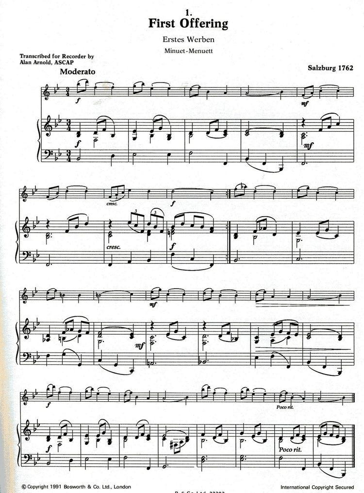 Mozart Miniatures