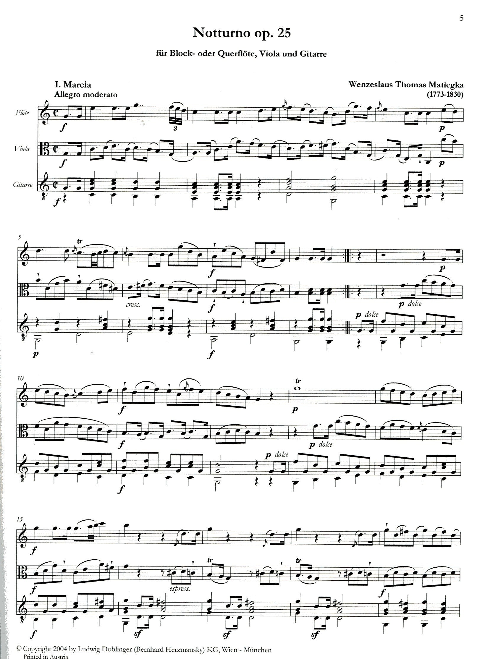 Notturno Op. 25