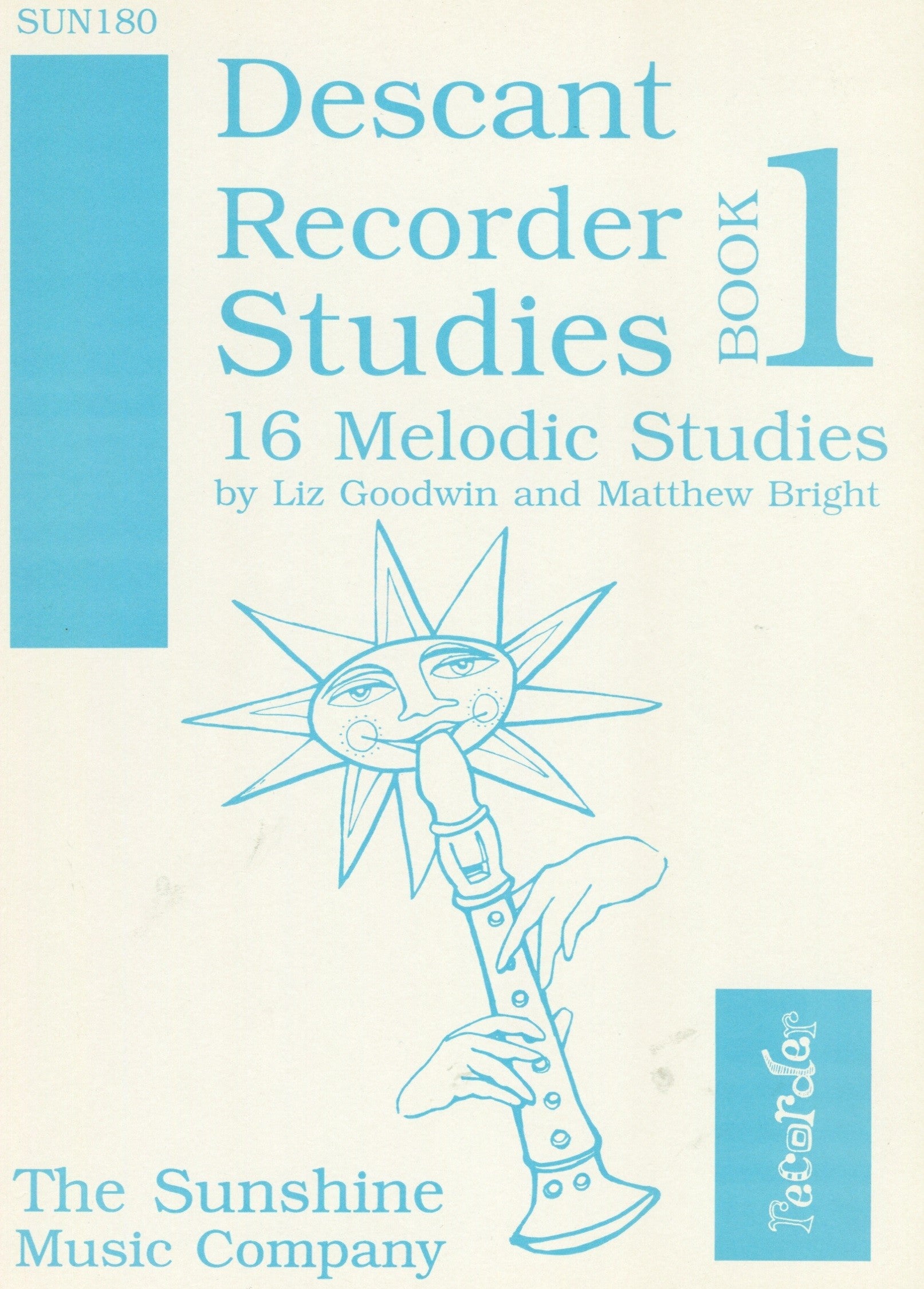 Descant Recorder Studies Book 1: 16 Melodic Studies