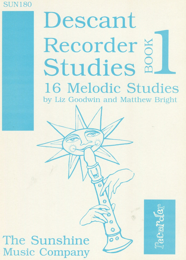 Descant Recorder Studies Book 1: 16 Melodic Studies