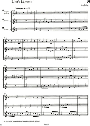 Music Medals: Copper Recorder Ensemble Pieces
