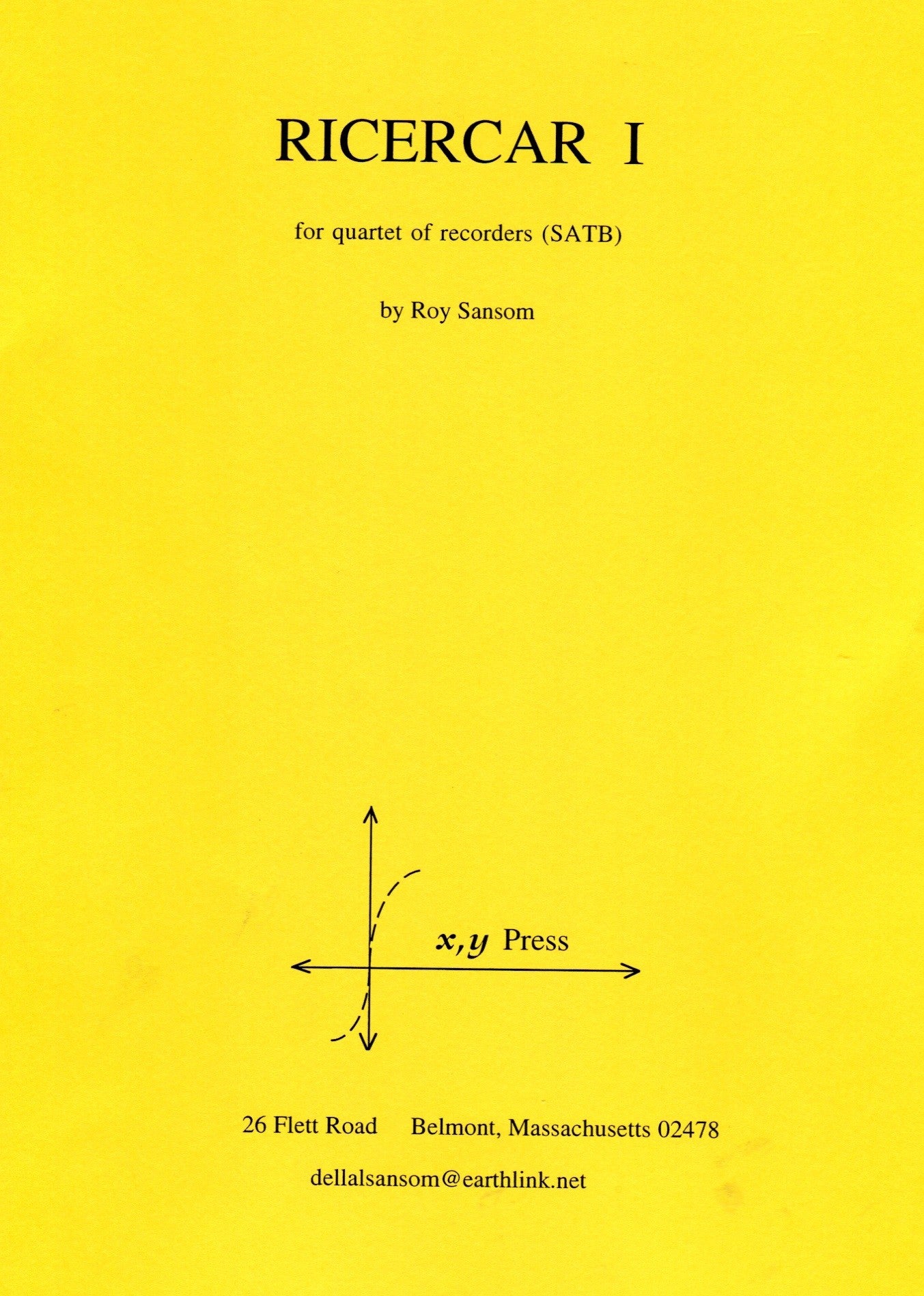 Ricercar I