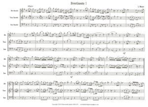 Divertimento No. 1 in G Major for ATB Trio