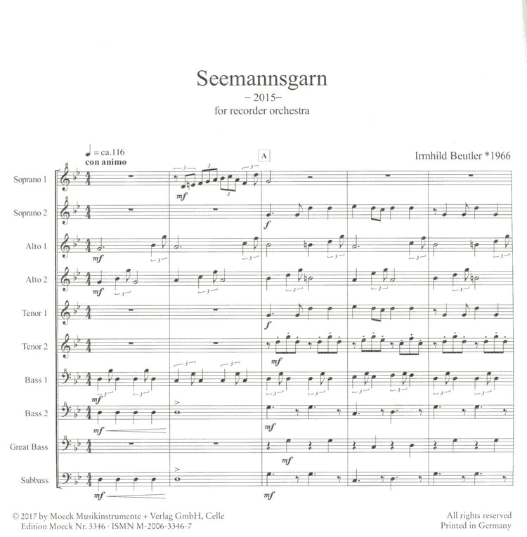 Seemannsgarn (Seafarer's Yarn)