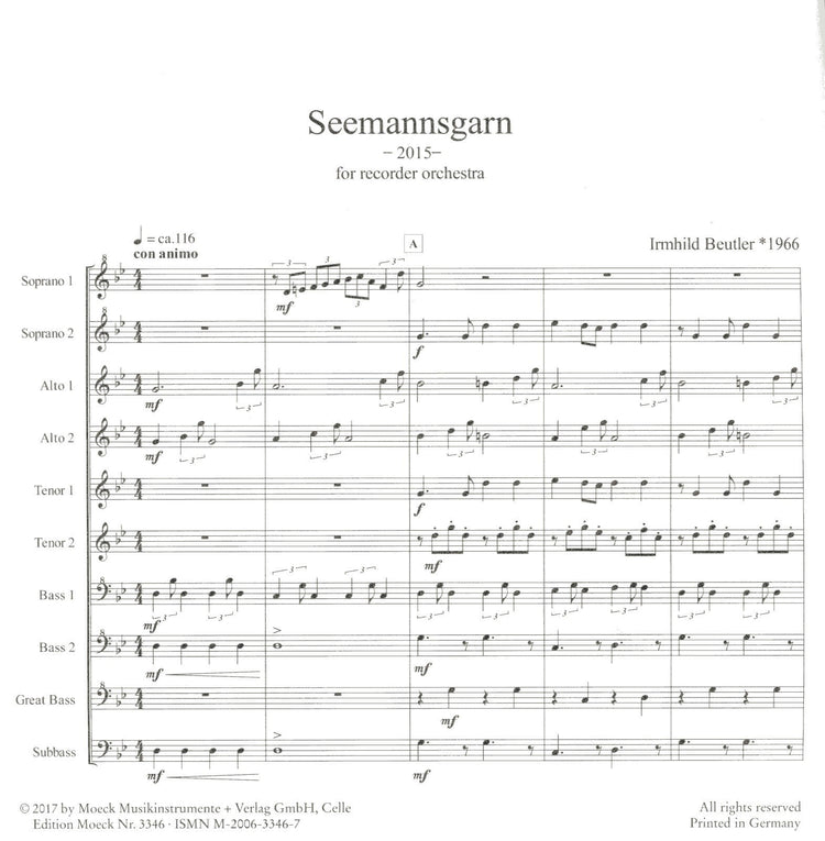 Seemannsgarn (Seafarer's Yarn)