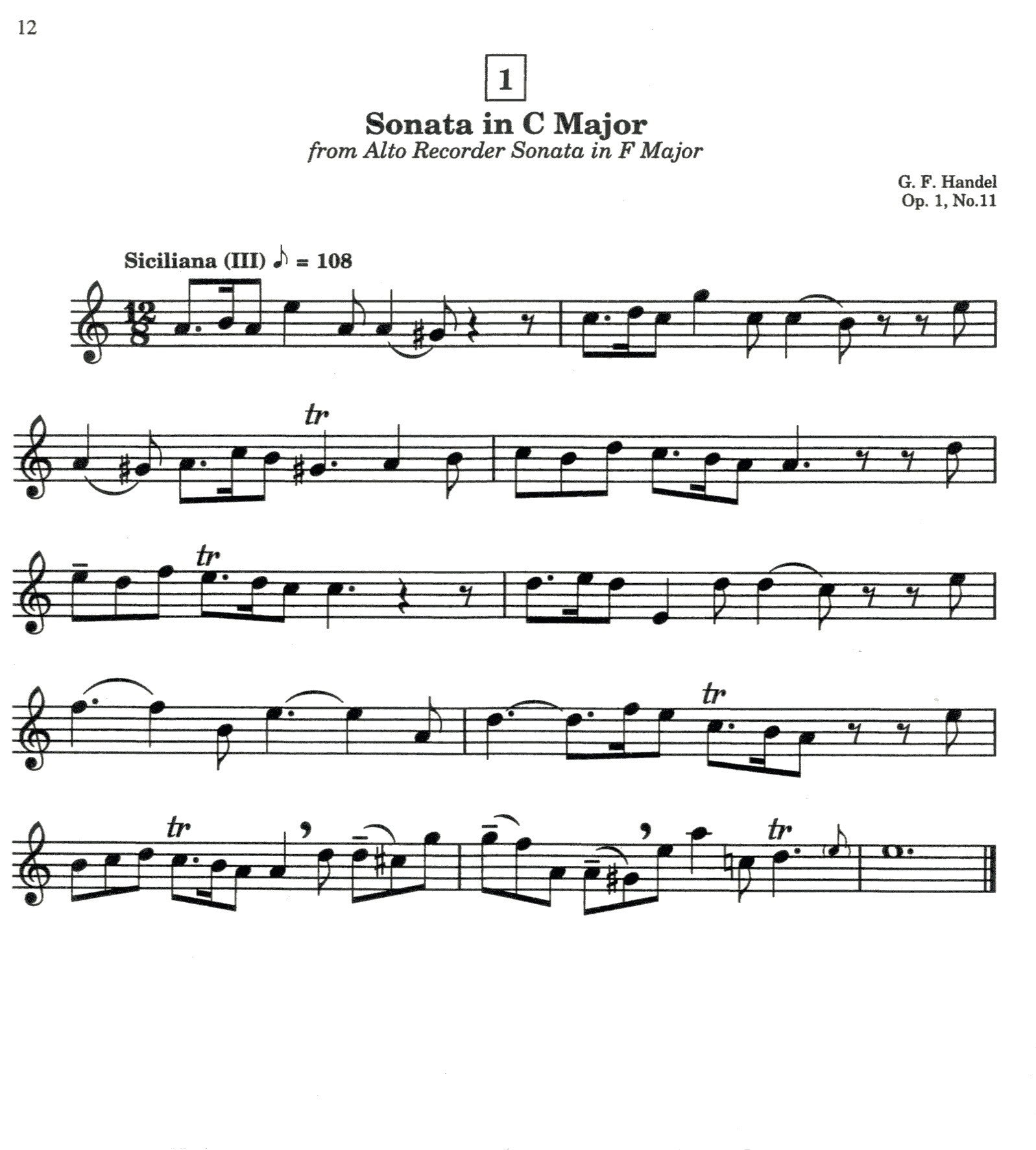 Recorder School Volume 3 Recorder Part