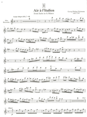 Recorder School Volume 6 Recorder Part