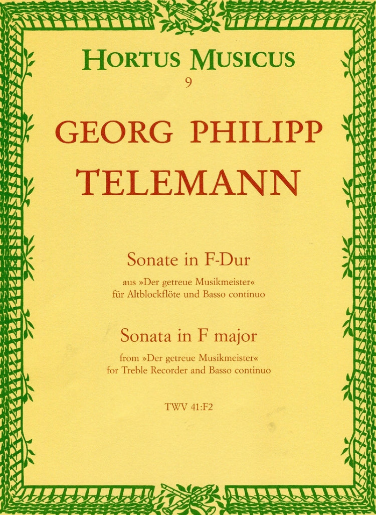 Sonata in F major