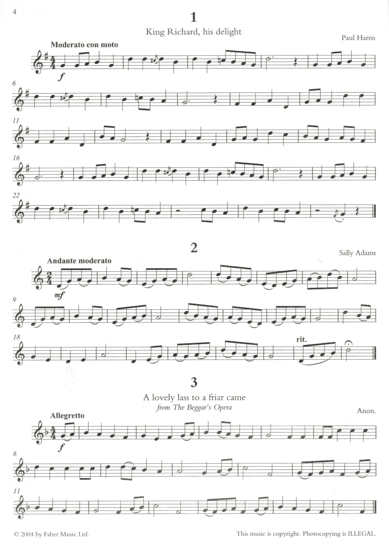 50 Graded Studies for Recorder