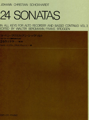 24 Sonatas volume 3.