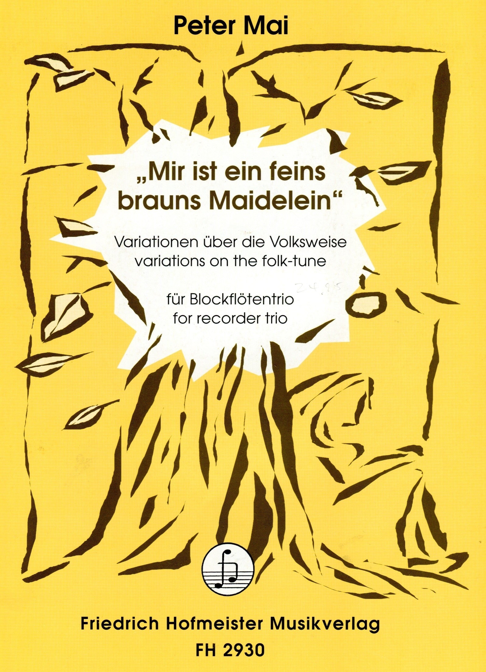 Variations on the Folk-tune, "Mir ist ein feins brauns Maidelein"
