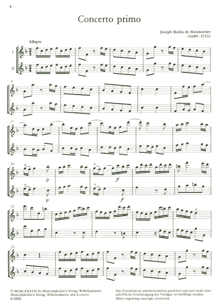 4 Concerts from Op. 8
