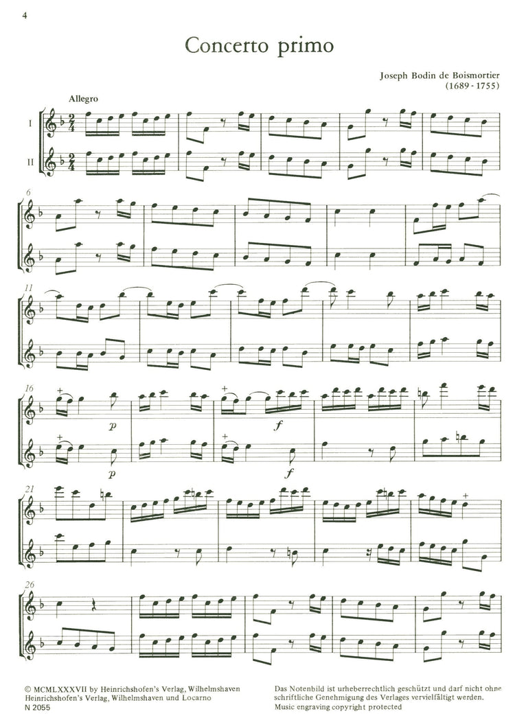 4 Concerts from Op. 8