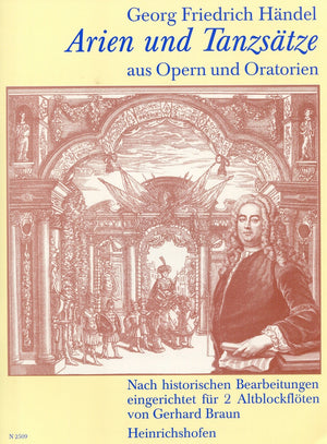 Arias and Dance Movements from Operas and Oratorios