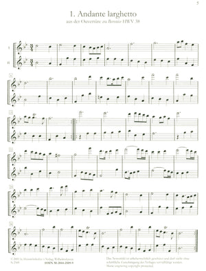 Arias and Dance Movements from Operas and Oratorios