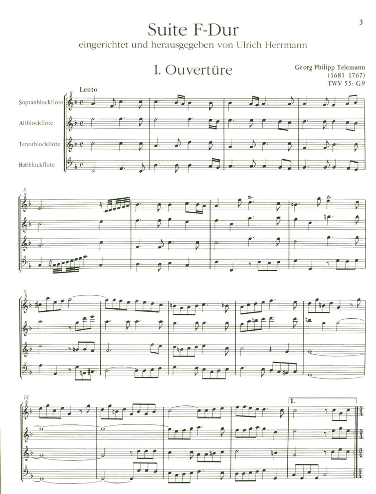 Suite in F Major