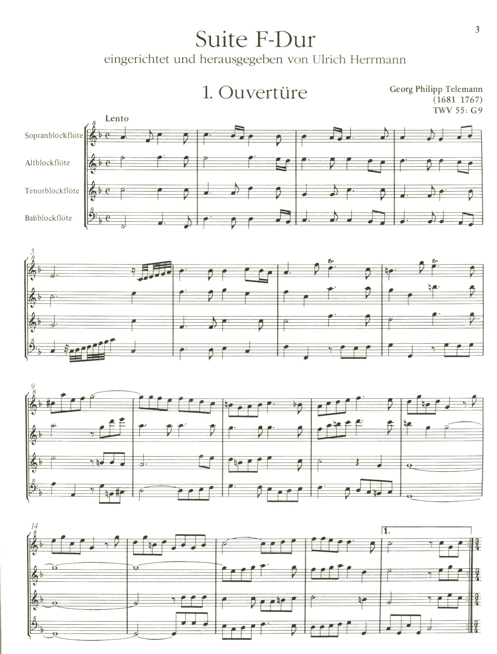 Suite in F Major