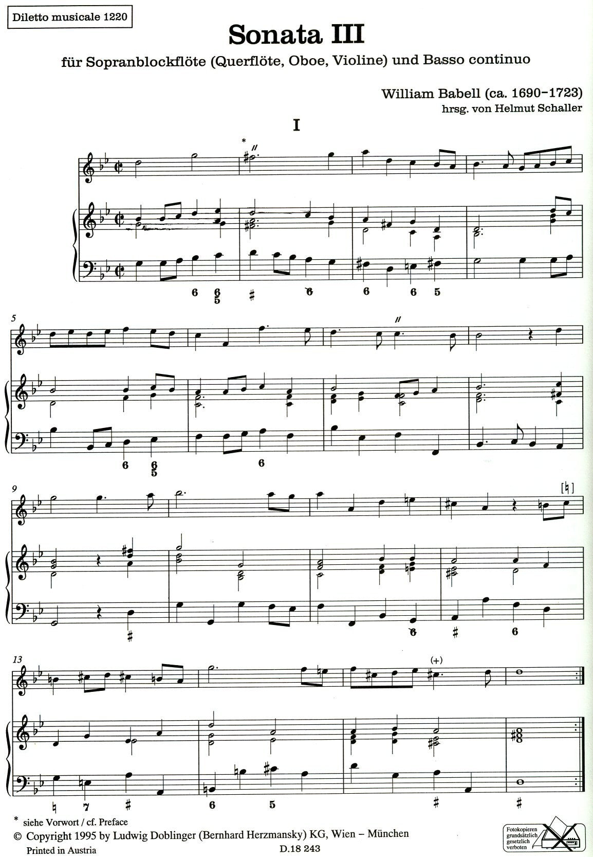 Sonata 3 in g minor
