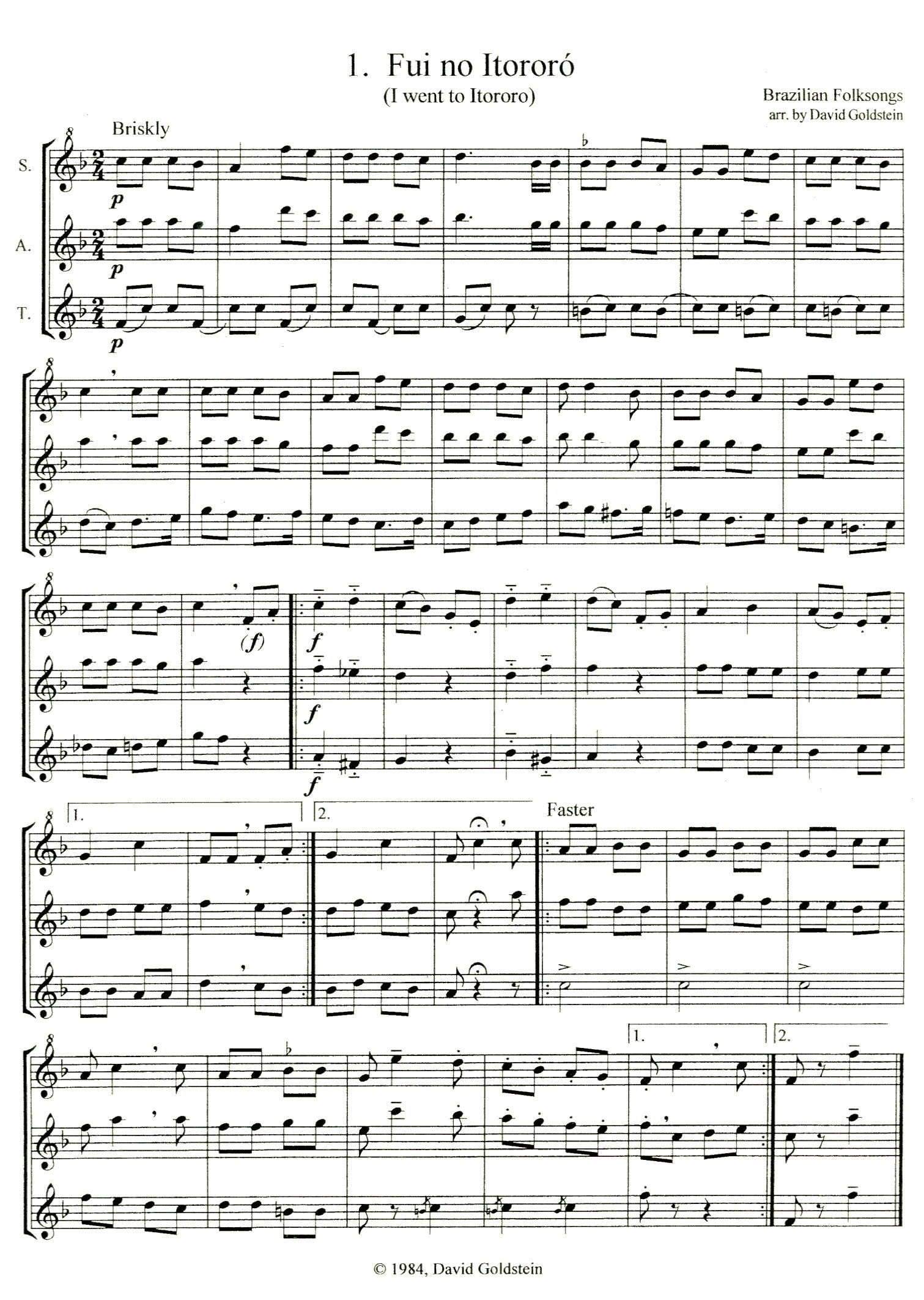 Brazilian Folksongs