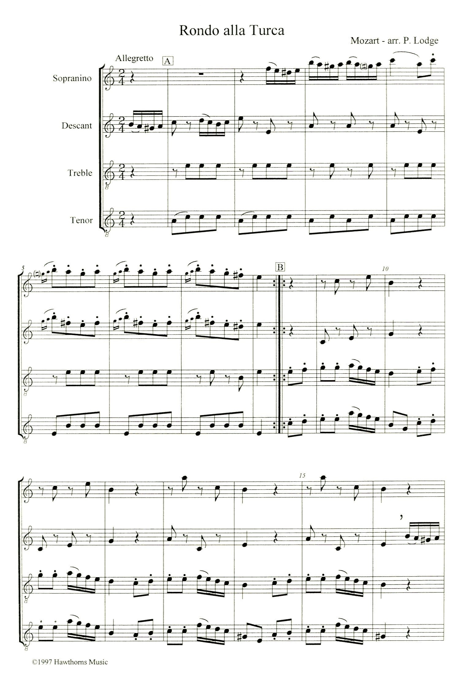 Rondo alla Turka