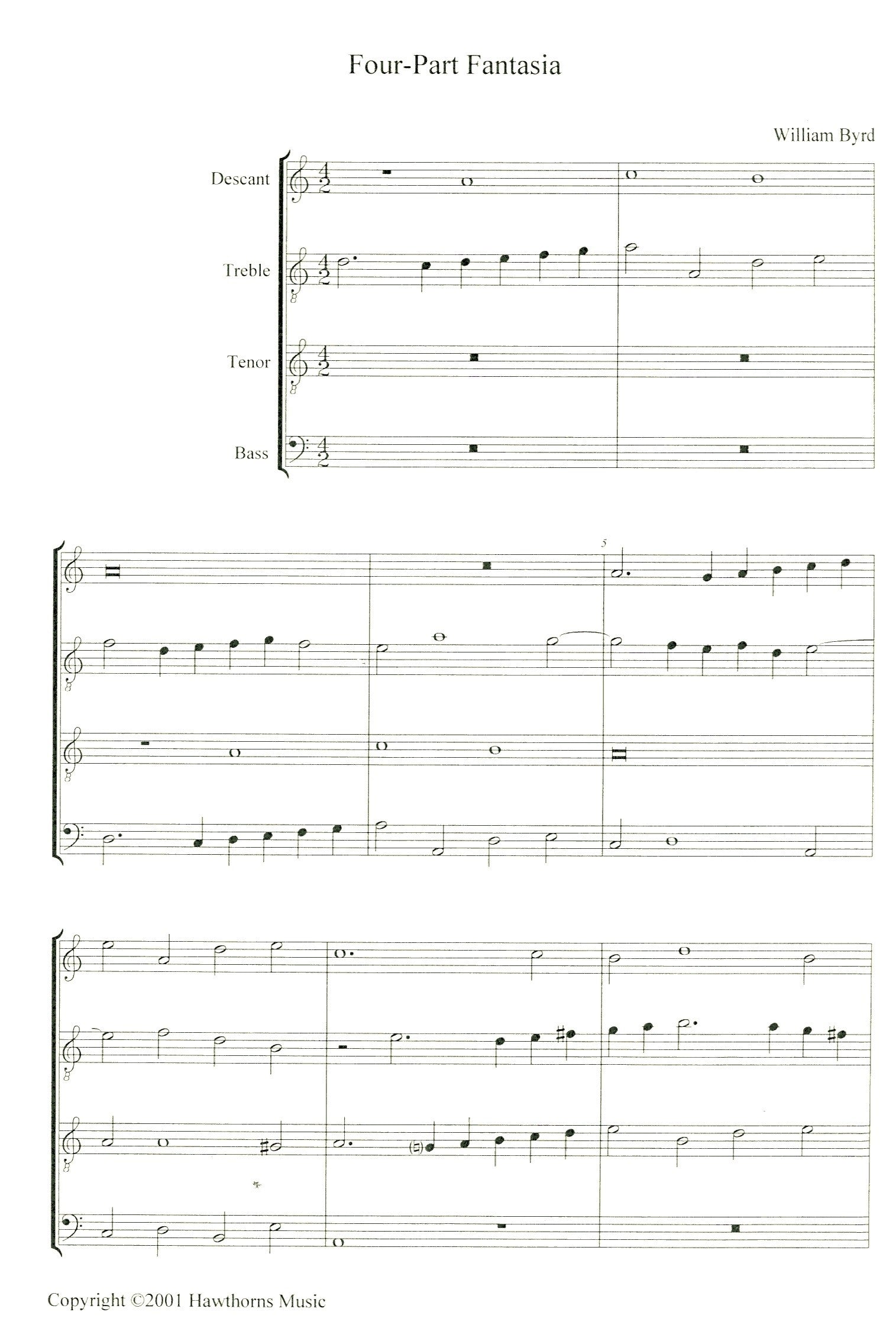 Four Part Fantasia