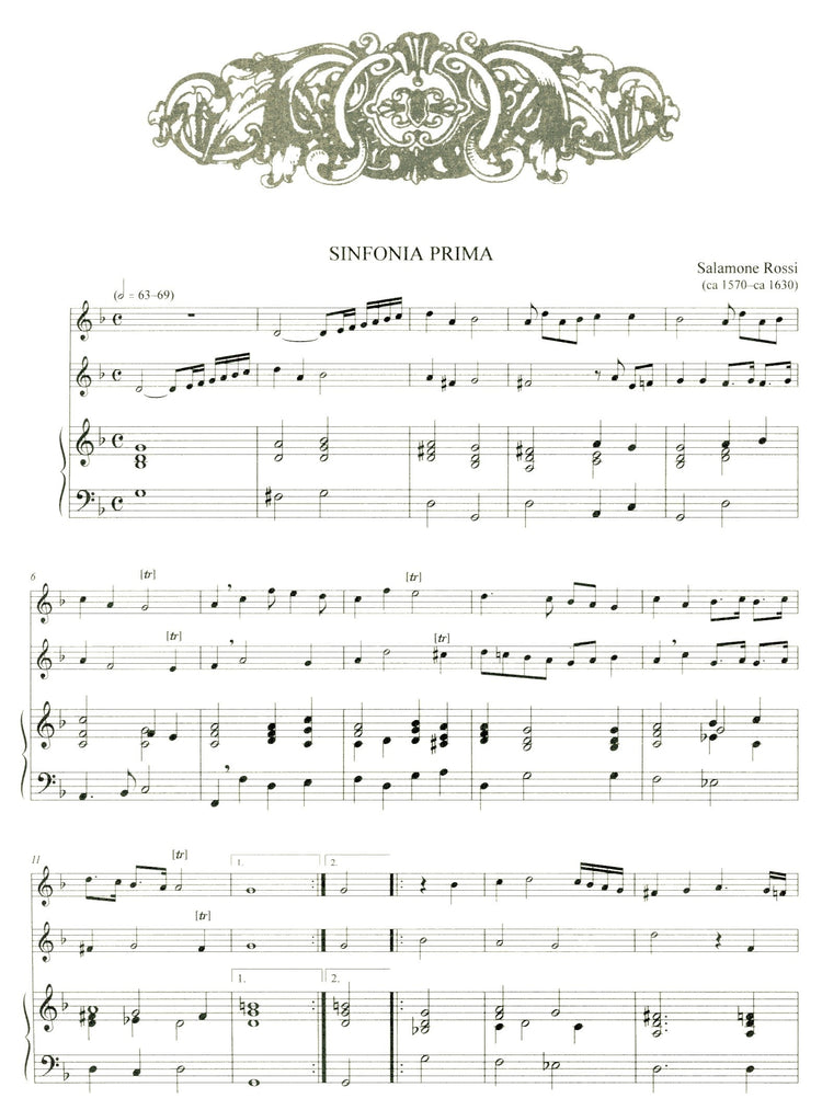 17th century Italian Chamber Music