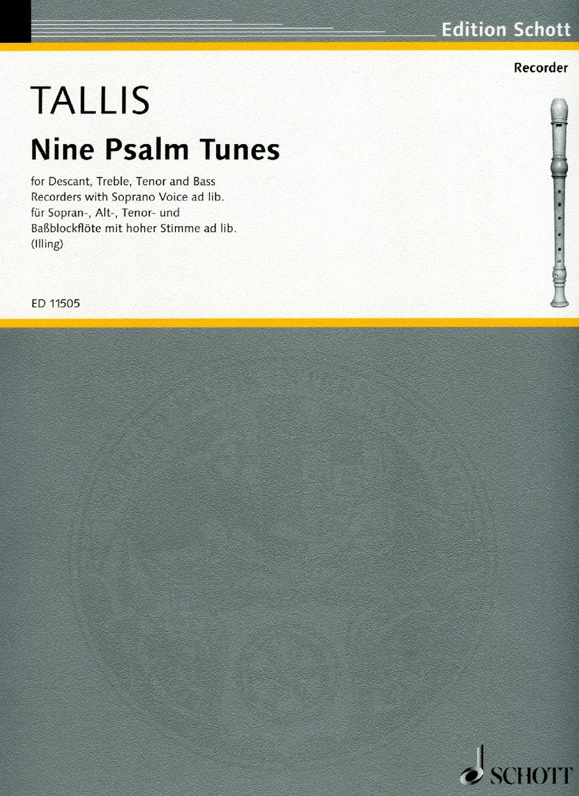 Nine Psalm Tunes