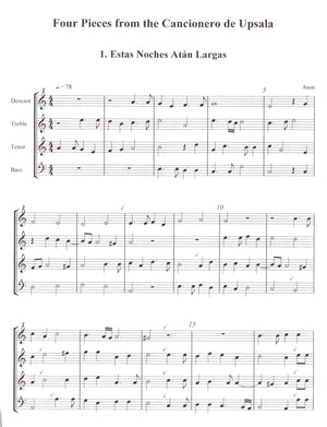 Four Pieces from Cancionero de Upsala