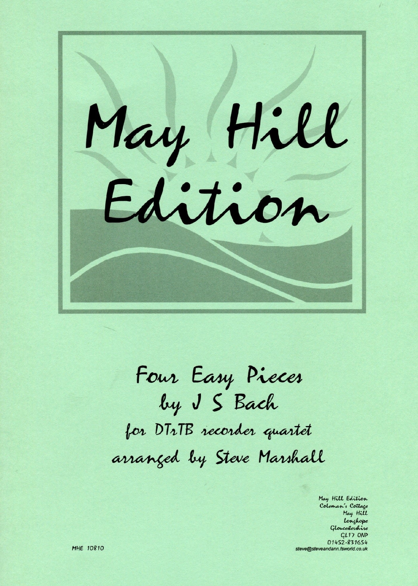 Four easy pieces by J.S. Bach
