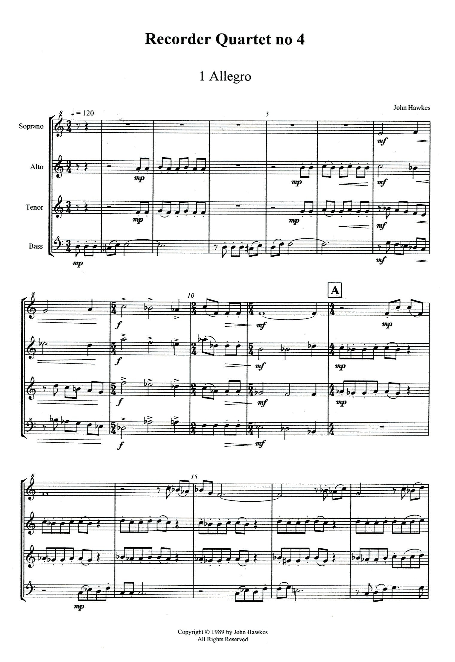 Quartet No. 4