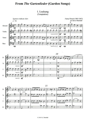 Fanny Hensel Garden Songs