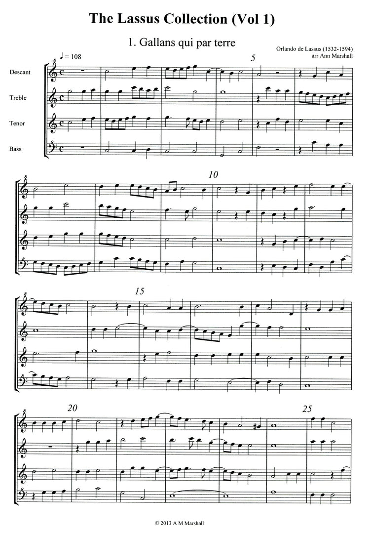 The Lassus Collection Vol.1