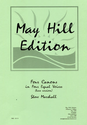 Four Canons for Four Bass Reorders